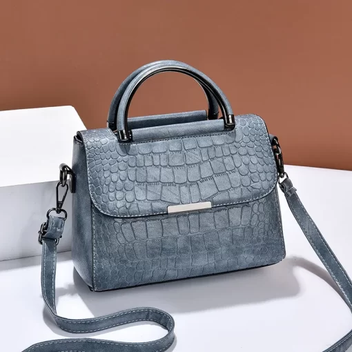 7sXzGusure Women Luxury Design Vintage Bucket Shoulder Bag PU Leather Large Capacity Handbag Purse Ladies Fashion