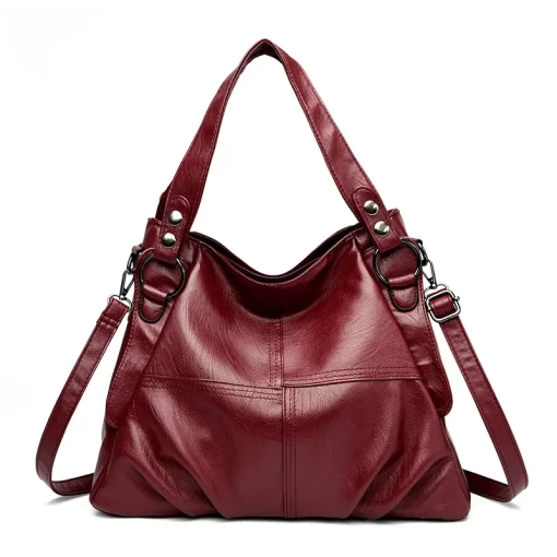 8uz8Soft Leather Luxury Handbags Women New Casual Tote Bag Designer Ladies Large Shoulder Crossbody Handbag Sac