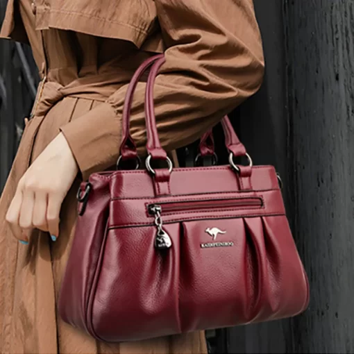 DDYULuxury Handbags Women Bags Designer 3 Layers Leather Hand Bags Big Capacity Tote Bag for Women