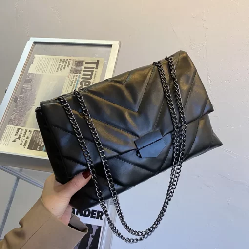 EFcvSmall PU Leather Crossbody Bags for Women New Trend Hand Bag Women s Branded Trending Shoulder