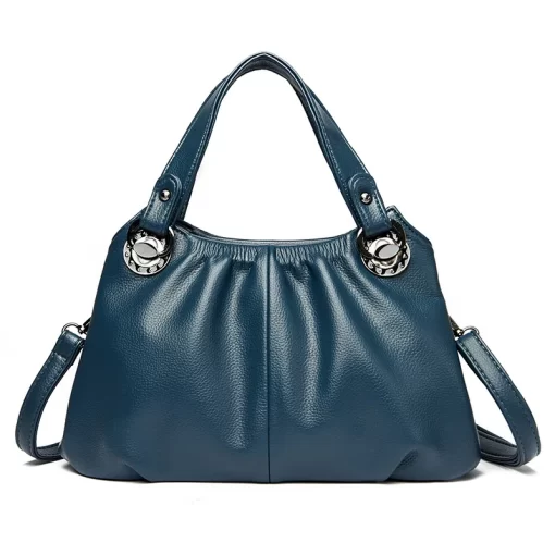 FBq7Genuine Leather Ladies Handbags High Quality Crossbody Shoulder Bags For Women 2023 Large Capacity Vintage Messenger