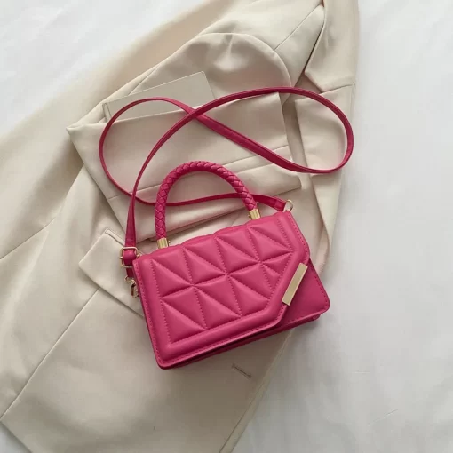Ft272023 New Fashion Shoulder Bag Plaid PU Leather Ladies Handbags Designer Crossbody Bags For Women