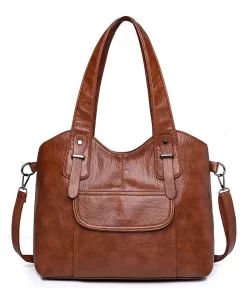 GzsLFashion Leather Handbags For Women 2023 Luxury Handbags Women Bags Designer Large Capacity Tote Bag Shoulder