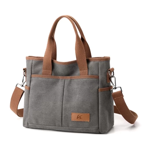 IXNYWomen s Canvas Shoulder Bag Designer Handbags Casual Fashion Large Capacity Cross body Bag Multifunctional Travel
