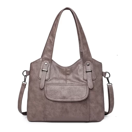 IndMFashion Leather Handbags For Women 2023 Luxury Handbags Women Bags Designer Large Capacity Tote Bag Shoulder