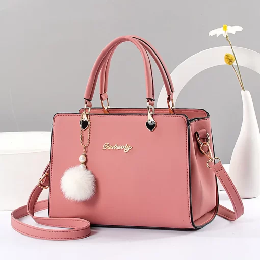 JTmvWomen Bag Shoulder Handbag Women Vintage Messenger Bags Fashion Luxury Top Handle Composite Bag Purse Wallet