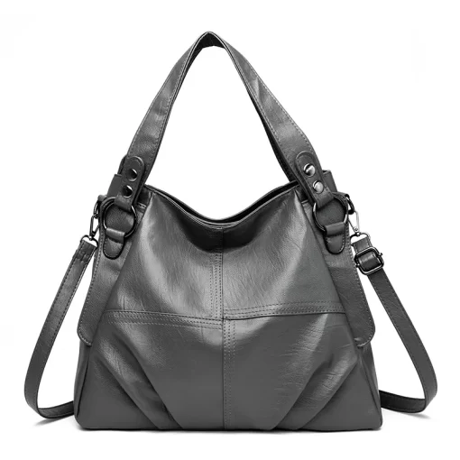 Var3Soft Leather Luxury Handbags Women New Casual Tote Bag Designer Ladies Large Shoulder Crossbody Handbag Sac