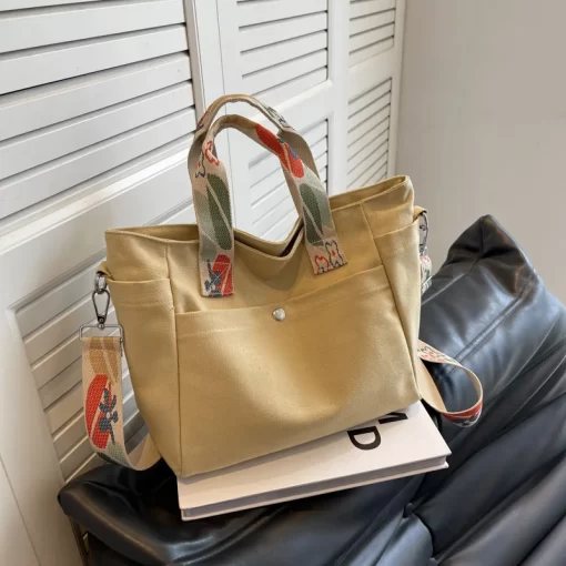 WR72Canvas Women Handbag Shoulder Bag Nylon Ladies Messenger Bag high capacity Oxford Crossbody Bag Tote Book