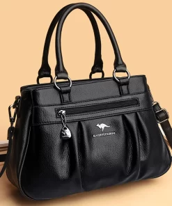 WVDlLuxury Handbags Women Bags Designer 3 Layers Leather Hand Bags Big Capacity Tote Bag for Women