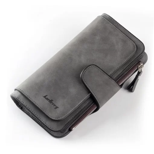 WsRq2023 Women Wallets Fashion Long PU Leather Top Quality Card Holder Classic Female Purse Zipper Wallet