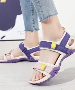 XXUGWomen s Sandal Woman Summer Sandal 2023 Outdoor Sports Sandals Comfortable Beach Shoes Girl Non slip