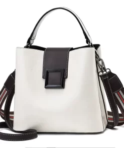YMAqLeather Shoulder Bag for Women Trend 2023 Luxury Female Designer High Quality Handbag Famous Messenger Bag