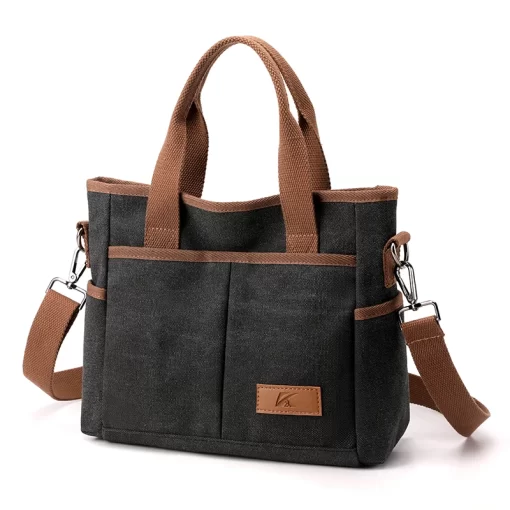 azZWWomen s Canvas Shoulder Bag Designer Handbags Casual Fashion Large Capacity Cross body Bag Multifunctional Travel