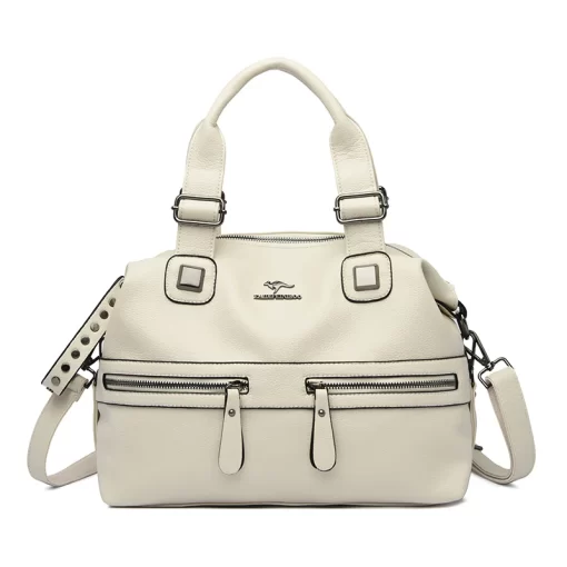 bo0e6 Color Designer Deformable Handbags Women Luxury NEW Boston Shoulder Bags Large Capacity Female Leather Tote