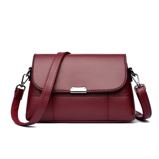 dtEq2024 New High Quality Pu Leather Casual Crossbody Shoulder Bags for Women Luxury Purses and Handbags