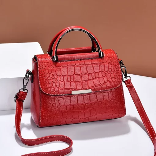 e8yNGusure Women Luxury Design Vintage Bucket Shoulder Bag PU Leather Large Capacity Handbag Purse Ladies Fashion