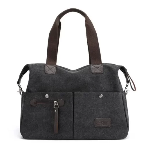 eLiiKVKY New Arrive Women Messenger Bag Vintage Canvas Handbags Ladies Travel Bag Female Crossbody Shoulder Bag