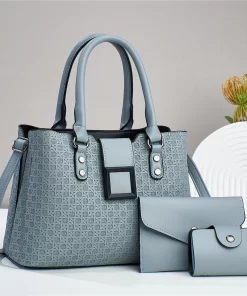 fRvHWeaving Texture Ladies Business Tote Handbag High Quality Light Luxury Crossbody Composite Bag Retro Fashion Single