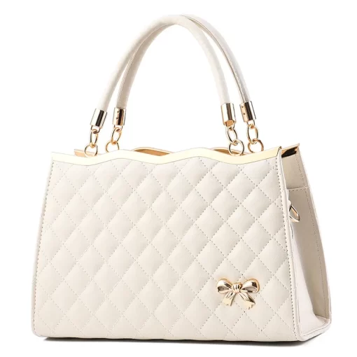 jOrqWomen Bag 2023 Trend Luxury Famous Brands Designer Handbag High Quality White Leather Shoulder Messenger Bag