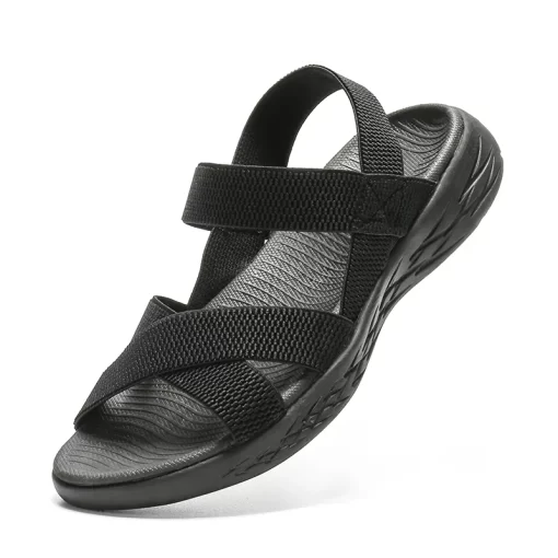jOytWomen Hiking Sandals Comfortable Casual Sandals with Resilient Webbing for Athletic Beach Outdoor Walking