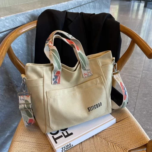 jcP3Canvas Women Handbag Shoulder Bag Nylon Ladies Messenger Bag high capacity Oxford Crossbody Bag Tote Book