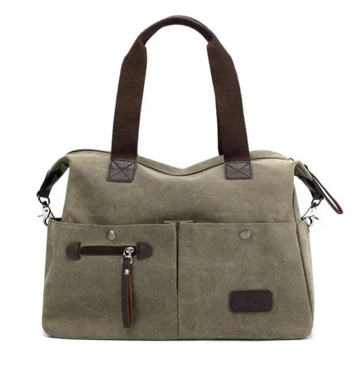 khnyKVKY New Arrive Women Messenger Bag Vintage Canvas Handbags Ladies Travel Bag Female Crossbody Shoulder Bag
