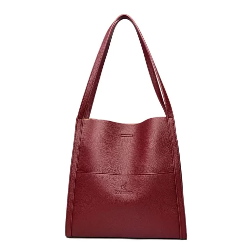 lBMELuxury Designer Women s Tote Bucket Handbag 2023 New Trend Women s Soft Leather Shoulder Bag