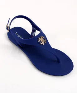 rKJENew Women Sandals Summer Fashion Peep Toe Jelly Flip Flops Buckle Non slip Flat Sandal Woman