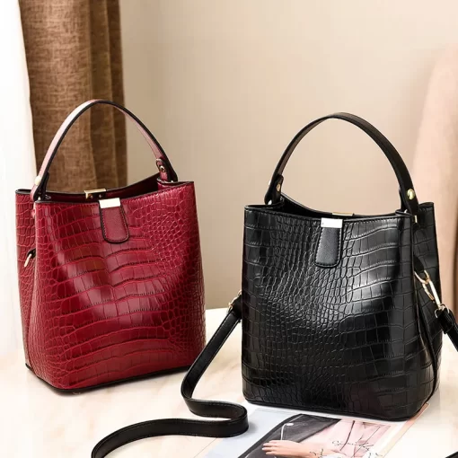 sONKBucket Bags for Women Trend 2023 Designer Luxury Handbags Famous Brand Messenger Shoulder Bag High Quality
