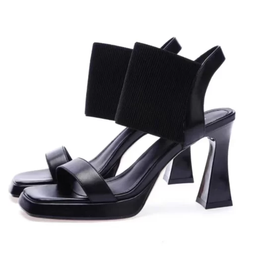 tEdj2023 Shoes for Women Elastic Band Women s Pumps Summer Sexy Dress Party Shoes Ladies Office