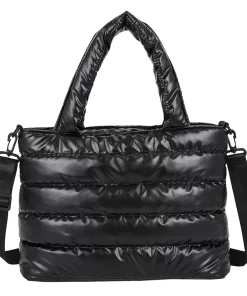 wg9fWomen Winter Handbags Mobile Space Glossy Female Down Bags Cotton padded Jacket Shoulder Handbag Cheap Items