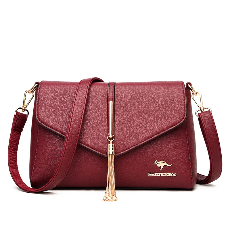 0BCdFashion And Elegant Handbag Designer Brand Bag Ladies PU Leather Handbag Travel Leisure Handbag Lady Large
