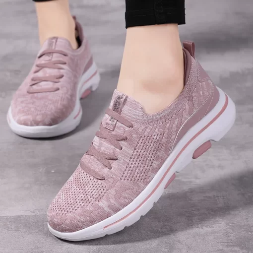 FvlRFashion Women Sneakers Lightweight Outdoor Sports Breathable Mesh Comfortable Running Shoes Women Zapatos De Mujer
