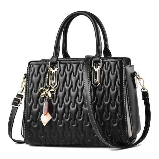 VT3l2023 Handbag Women Famous Brand Classic Quilted Design Women Shoulder Purse Pu Leather Shoulder Bag Female