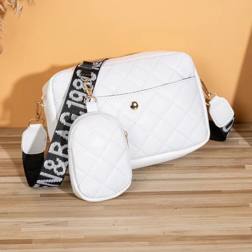 XRJyWomen s bag 2023 new Korean version all match simple rhombus messenger bag casual fashion shoulder