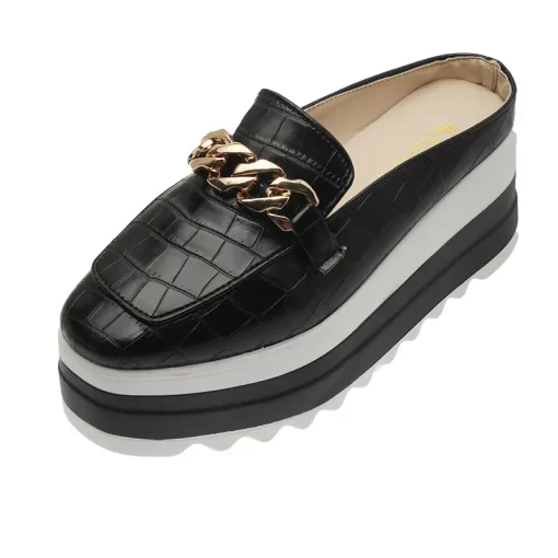 afXdCOOTELILI 2023 Fashion Slippers Women Platform Summer Women Slippers Slip On Heels Ladies Casual Shoes Woman