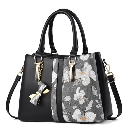 tk2APersonalized Embroidered Middle aged Mother Bag Large Capacity Handbag New Fashion Shoulder Bag