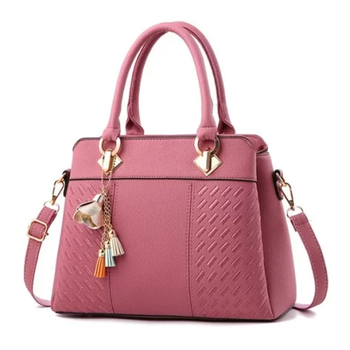 y4eqGusure Luxury Handbag Women Crossbody Bag with tassel hanging Large Capacity Female Shoulder Bags Embroidery Tote