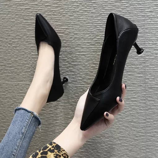 0ZkwHigh Heels Women Shoes Thin High Heels Pumps Shoes Women Heels Shoes Party Office Wedding Shoes