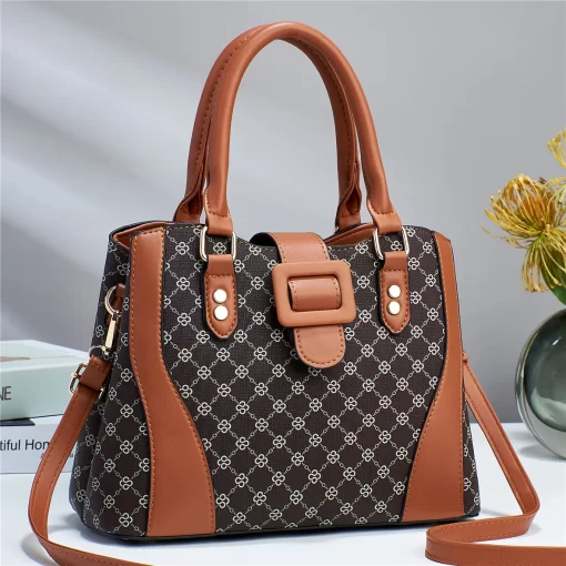9eMuShoulder Bags For Women Soft Water Leather Handbags Women Messenger Crossbody Bag European American Style Vintage
