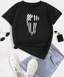 American flag Print Crew Neck T shirt Women s Casual Loose Short Sleeve Fashion Summer T.jpg 640x640.jpg (7)