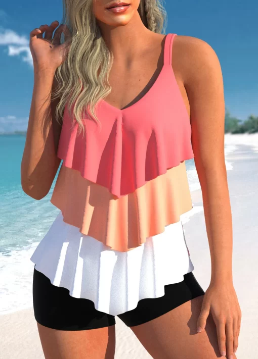FCBU2023 New Tankinis Set Swimwear Summer Beach Wear Two Piece Beach Swimwear 3D Print Tankinis Swimming