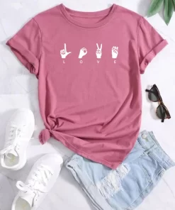 Love Print Crew Neck T shirt Loose Short Sleeve Fashion Summer T Shirts Tops Women s.jpg 640x640.jpg
