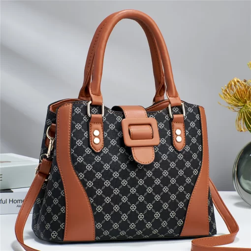 My8uShoulder Bags For Women Soft Water Leather Handbags Women Messenger Crossbody Bag European American Style Vintage
