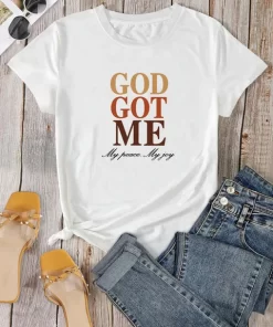 Plus Size God got me Print Crew Neck T shirt Women s Casual Loose Short Sleeve.jpg 640x640.jpg (2)