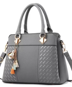 TYsaGusure Luxury Handbag Women Crossbody Bag with tassel hanging Large Capacity Female Shoulder Bags Embroidery Tote