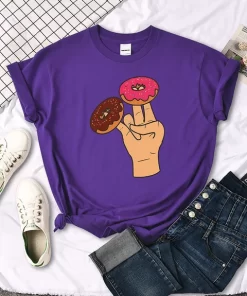 Two Donuts Are Needed Every Day T Shirt Sport All Matcht Shirt Harajuku Creativity T Shirt.jpg 640x640.jpg (3)