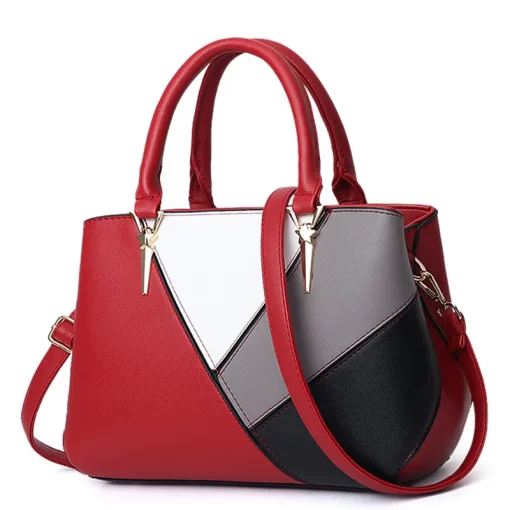 ij2hWomen Bag Vintage Casual Tote Fashion Women Messenger Bags Shoulder Student Handbag Purse Wallet Leather New