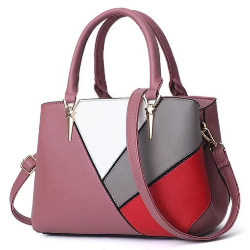 jeDpWomen Bag Vintage Casual Tote Fashion Women Messenger Bags Shoulder Student Handbag Purse Wallet Leather New