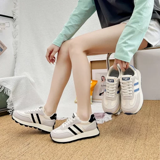 oT2UKorean version of Forrest Gump shoes for women in spring 2023 new student running shoes versatile